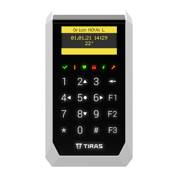 Сенсорна клавіатура TIRAS Technologies K-PAD OLED 30020 фото