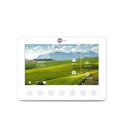 Відеодомофон 7" NeoLight OMEGA+ HD з детектором руху і записом відео 178439 фото