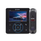 Комплект видеодомофона BCOM BD-480M Black Kit: видеодомофон 4" и видеопанель 240554 фото