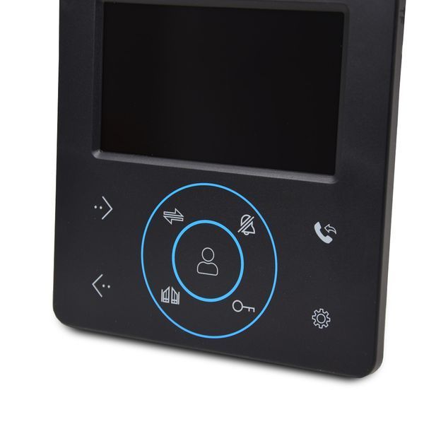 Комплект видеодомофона BCOM BD-480M Black Kit: видеодомофон 4" и видеопанель 240554 фото