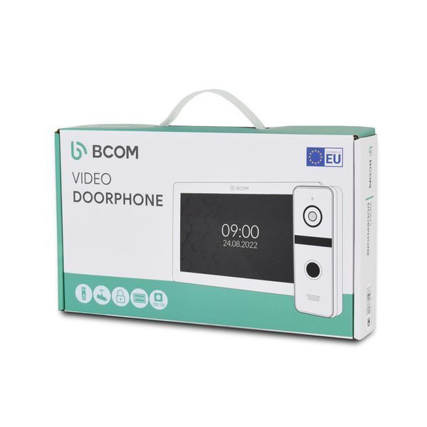 Комплект видеодомофона BCOM BD-480M Black Kit: видеодомофон 4" и видеопанель 240554 фото