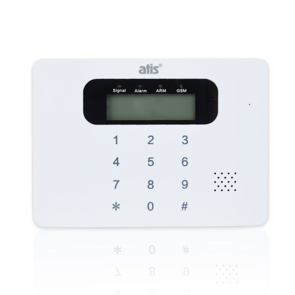 Комплект бездротової GSM сигналізації ATIS Kit GSM 100 + бездротовий датчик диму ATIS 229DW 20001 фото