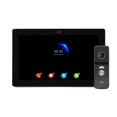 Комплект видеодомофона ATIS AD-1070FHD Black + AT-400HD Black 1125914 фото