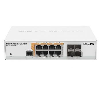MikroTik CRS112-8P-4S-IN 8-портовий керований PoE комутатор 22491 фото