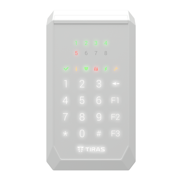 Сенсорна клавіатура TIRAS Technologies K-PAD8+ (white) 30015 фото