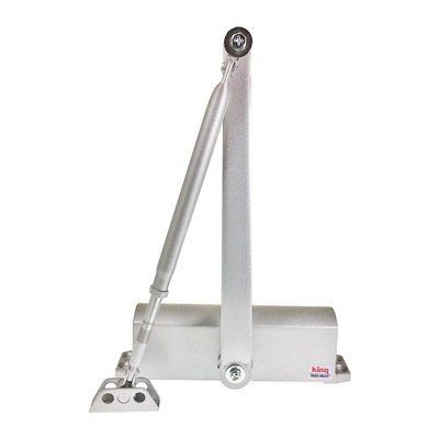 Дотягувач 75 кг King (ASSA ABLOY) 600Series срібний 3-1328624717 фото